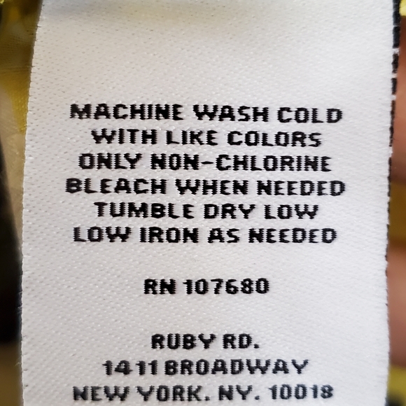 Ruby Rd. Sheer Button Up Shirt - Picture 5 of 5